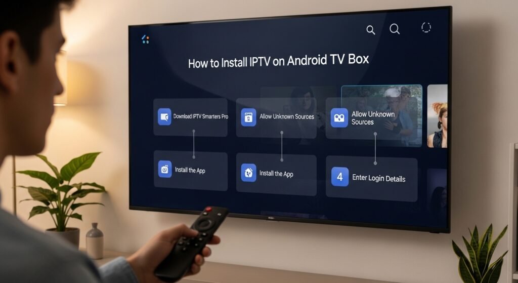 How to Install IPTV on Android TV Box