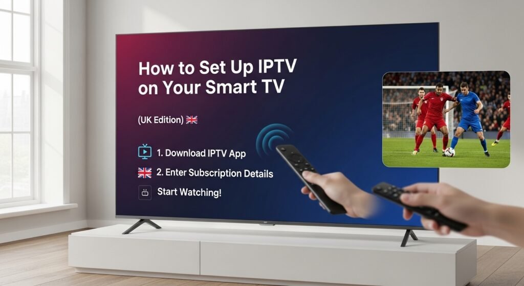 How to Set Up IPTV on a Smart TV (UK)