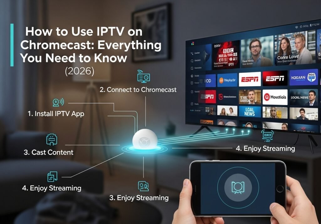How to Use IPTV on Chromecast